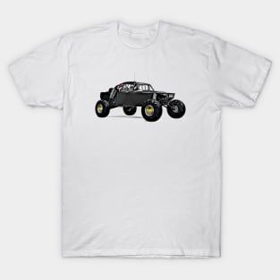 Rally Buggy Dune Cartoon T-Shirt